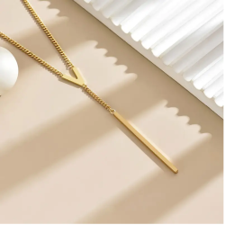 COLLAR DE BORLAS DORADO