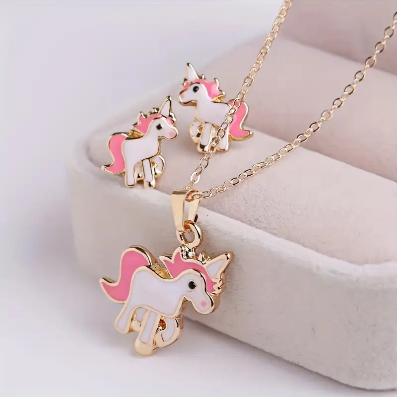SET DE JOYAS UNICORNIO